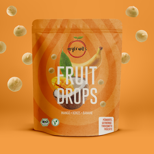 BIO FRUIT DROPS MANGO, KOKOS, BANANE